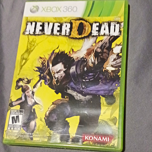 Konami neverdead xbox 360 - xbox, cib